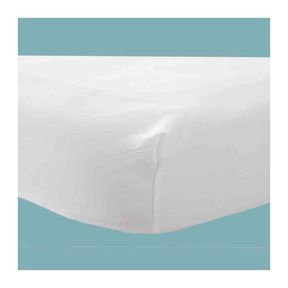 Nieprzemakalny pokrowiec na materac, wielokrotnego użytku, BIAŁY DryMed